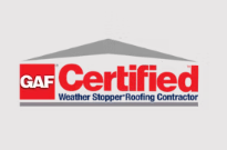 GAF Certified Weather Stopper roofing contractor